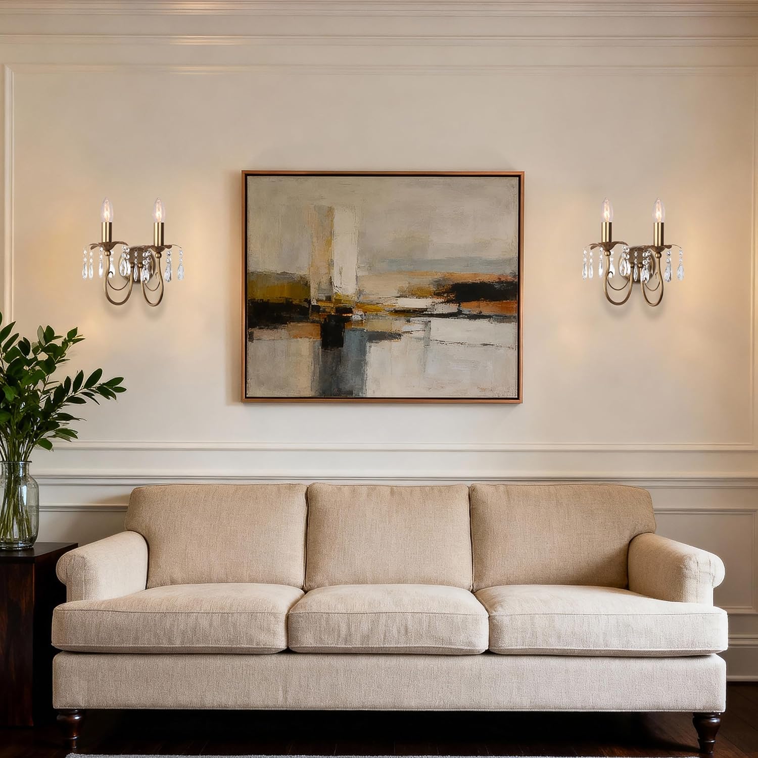 Wall sconce living room source scene